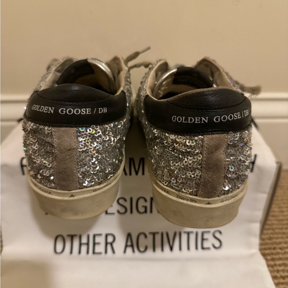 Golden Goose Sequin Size 38 Hi Star - Picture 5 of 6